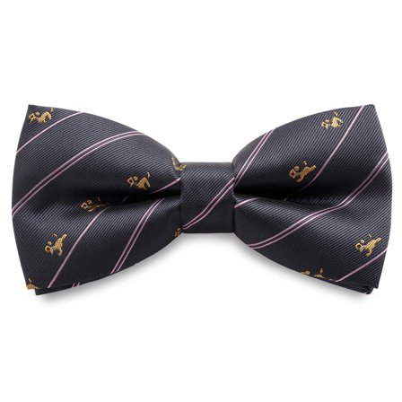 Zoikos | Navy Running Dog Pre-Tied Bow Tie for Men - Pre-tied bow ties