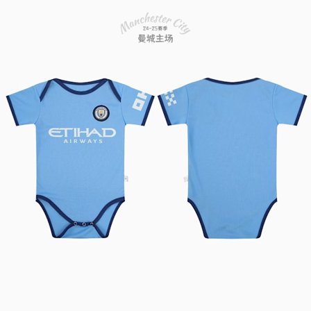 Baby størrelse 6-18M Man City-WELLNGS Man City Man City Man City