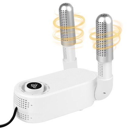 3-in-1 kokoontaitettava kenkäkuivain - saappaiden, käsineiden ja hattujen kuivain ajastimella | Nopea kuivaus hiihtokengille, kengille ja asusteille