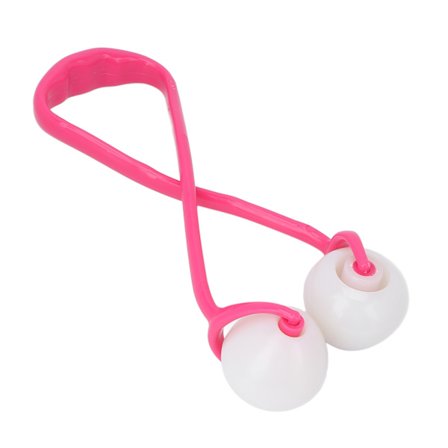 Dubbel Boll Massage Roller Handhållen Kroppsslimmande Massageverktyg