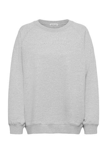 Willie Emb Sweatshirt Grey DESIGNERS, REMIX