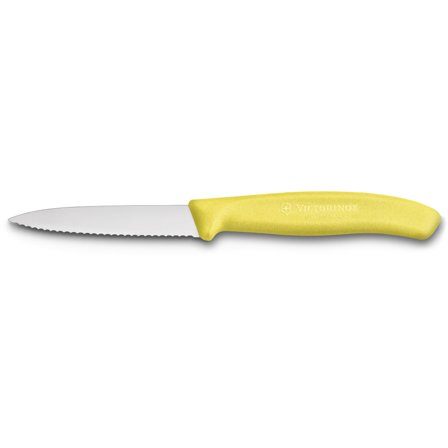 Victorinox Tandad Skalkniv 8 cm Nylonhandtag Gul | Matlagning > Köksknivar > Skalknivar | Bagaren och Kocken