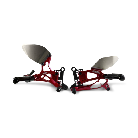 Sety Sportowe Valter Moto Typ 2.5 Czerwone - Aprilia RSV4 R 2009-2012