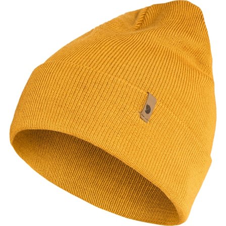 Fjällräven Classic Knit Chapeau OneSize - unisex - Acorn/Ocre - Casquettes, Chapeaus & beanies