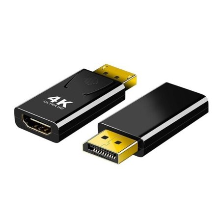 Display Port DP han til HDMI hun adapter 4K