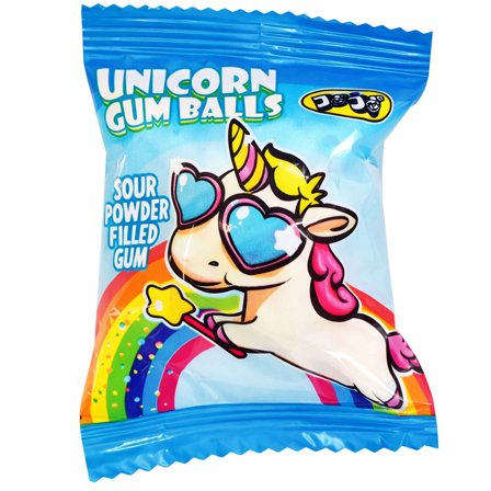 Surt Tuggummi Enhörning 5g