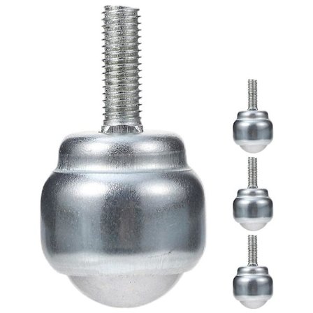 4 stk. rullebolde hjul metal kugleleje caster hjul kugleoverførsel leje rulle til arbejdsbord