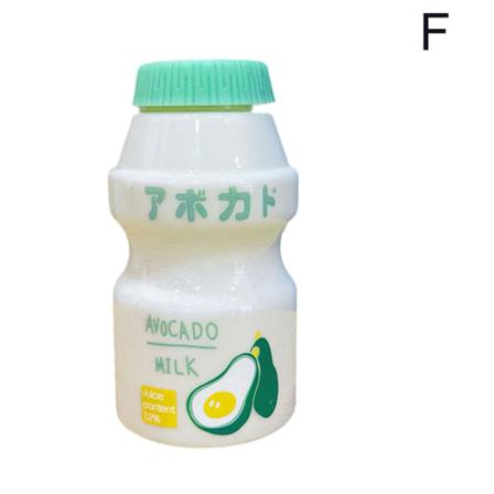 450 Ml Bärbar Söt Tecknad Kawaii Mjölkformad Dricksvattenbot
