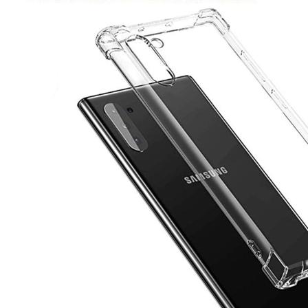 Samsung Galaxy Note10 - Iskunvaimennuskuori (FLOVEME) Transparent/Genomskinlig