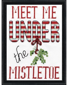 Broderipakke Bilde Mistletoe - Design Works Crafts