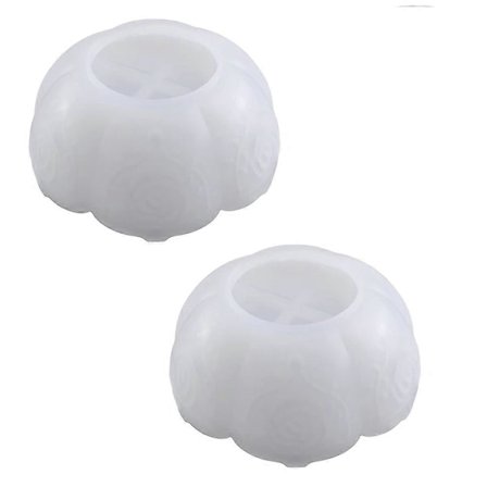 2 STK. Blomsterbakke Resin Form, Lotus Skål Silikoneform til Epoxy Resin Støbning, Resin Betonform til DIY Smykkeholder