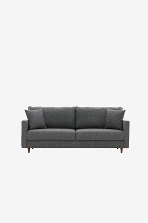 Hanah Home - Sofa 3-seter Bella - Grå - 3-seters sofaer - Fra Homeroom