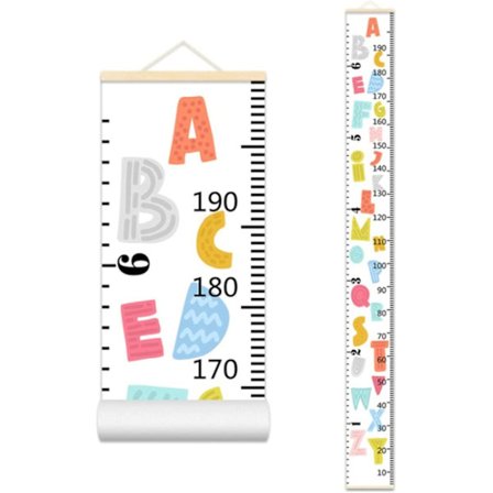 Høydediagram for barn, baby høydediagram vegg hengende barn R