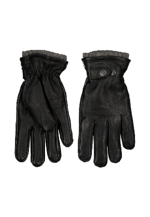 Lindbergh Soft Leather Gloves Vantar & handskar Herr Svart XXL