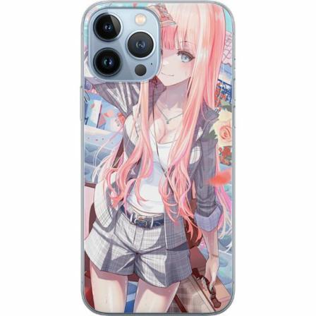 Apple Iphone 14 Pro Max Mjukt Skal - Anime Girl Cute