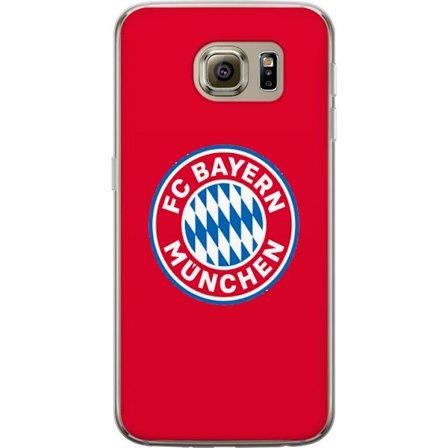 Kompatibelt Mobildeksel til Samsung Galaxy S6 Bayern röd logo