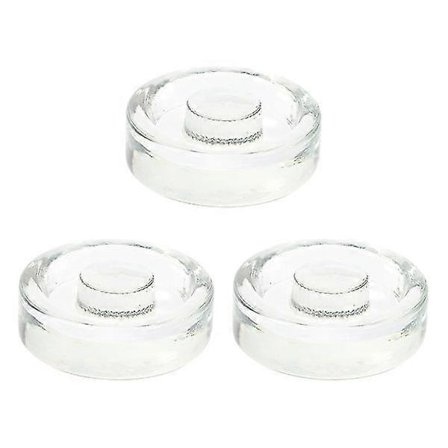 3 stk. Gæringsglasvægte Bredmunds Glas Pickle Flasker Tætning Låg Glas Gæringslåg db