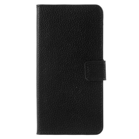 Huawei Mate 10 Plånboksfodral Litchi - Svart Svart