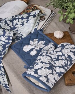 Kjøkkensett Høstfrukt 2-deler Blå