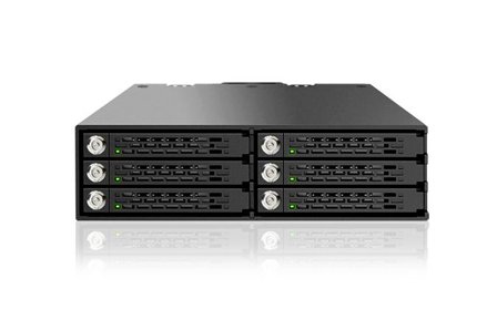 ICY DOCK ToughArmor MB996SK-6SB - lagringsdrevhylse