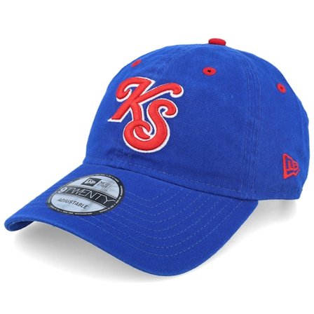 New Era - MiLB Blå unconstructed Keps - Knoxville Smokies Milb Ac 9TWENTY Royal Dad Cap @ Hatstore