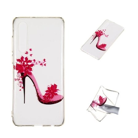 Huawei P30 printti kuosi suojakotelo - Kukkainen Korkkari