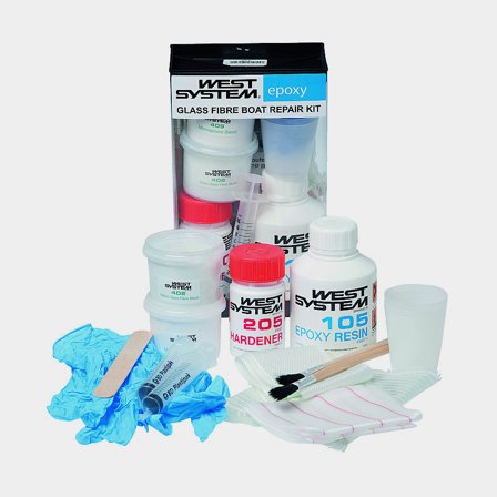 Reparatieset boot West System 105-K Fiberglass Boat Repair Kit