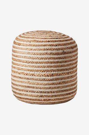 Affari of Sweden - Puff Juni - Beige - Fotskamler & puffer - Fra Homeroom