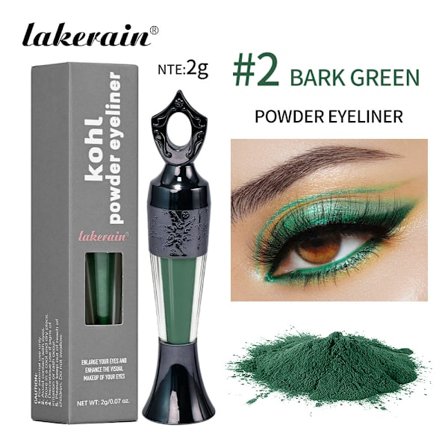 Pulver Eyeliner - 100% Naturlig Eyeliner i Egyptisk Stil med en pulverformel, der kan bruges direkte.