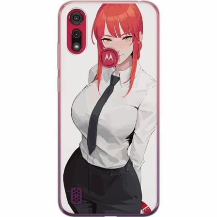 Motorola Moto E6s (2020) Skal / Mobilskal - Makima Chainsaw Ma