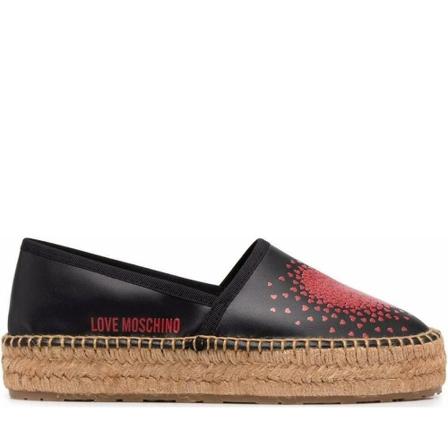 Love Moschino, Espadrilles Beige, Dames, Maat:38 EU