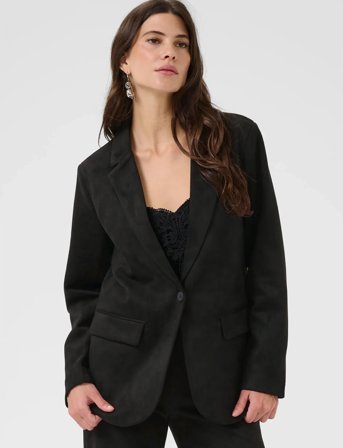 Cream Crcanna Blazer - Black - S