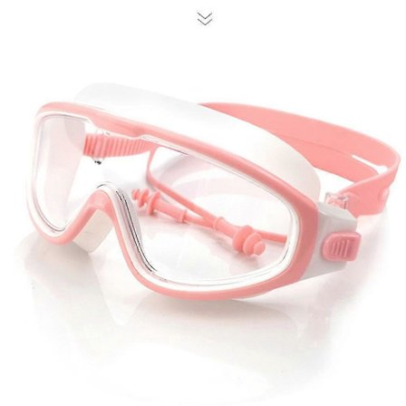 Anti-dug svømmebriller til voksne, vandtætte, stor ramme, svømme- og dykkerbriller