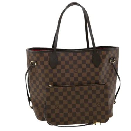 Louis Vuitton Vintage Pre-owned Canvas totes Brun, Dame Vintage Tasker, Størrelse: ONE Size