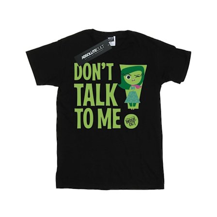 Inside Out Girls Don ́t Talk To Me Bomull T-Shirt 12-13 År Svart