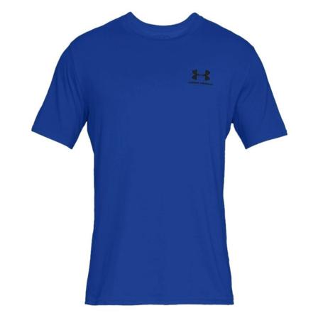 Shirts Under Armour Sportstyle Left Chest Blå 193 - 197 Cm/xxl
