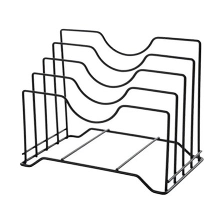 Skjærebrettholder Stativ Grytelokkholder Stativ for Bobiler Benkeplater Tallerkener