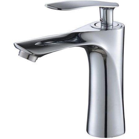 Messing badeværelsesarmatur, varmt og koldt vand mixer, elegant badeværelsestilbehør