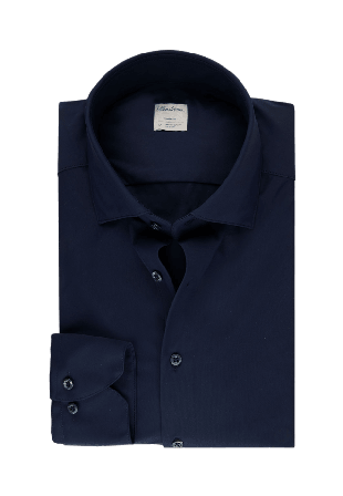Stenströms Shirt Jersey Slimline - 71 RC Cuff Skjortor Herr Blå XL