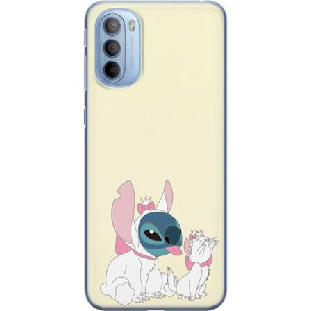 Motorola Moto G31 Gjennomsiktig deksel Stitch Aristocats