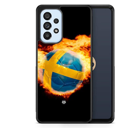 Bjornberry Skal Samsung Galaxy A53 5G -Sverige Fotboll