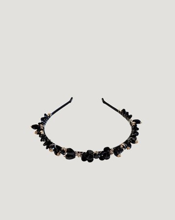 Dark Department Crystal Hair Band Czarny Akcesoria Dziewczyna - Kids Brand Store