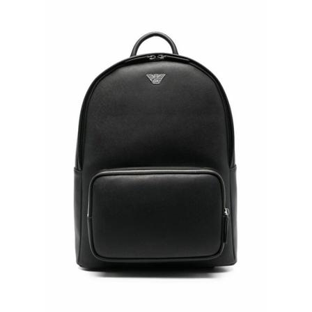 Emporio Armani Rugzaks , Zwart , Heren , Maat: ONE Size Rugzakken