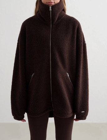 aim ́n Pile Jacket - Brown - XS