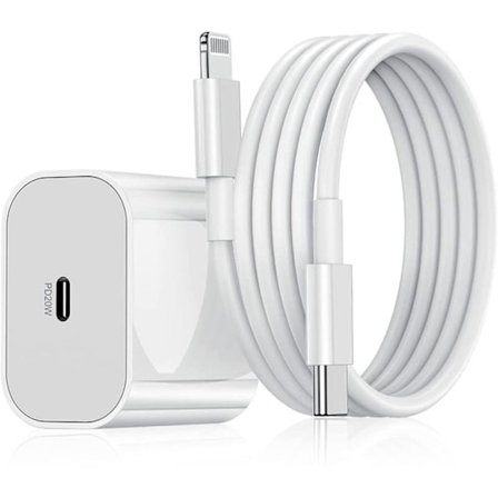 iPhone Snabbladdare USB-C 20W Strömadapter med 1m Kabel 1-Pack iPhone 1-Pack