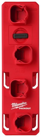 Milwaukee PACKOUT 4932480708 Batterihållare till M12-batterier, Förvaring