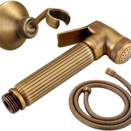 Toilet Spray Sæt Antik Bidet Sprayer Messing Bidet Sprayer Væghængt Hånd Bi