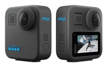 GoPro MAX 360 (2025) 360 capture, 1080p live streaming, Enduro batteri, video stabilisering