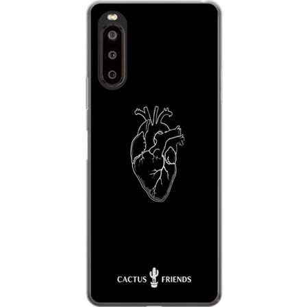 Yhteensopiva Puhelinkuori Sony Sony Xperia 10 II Kaktus ja Ystävät - Keskiaikaan Anatomia Sydän