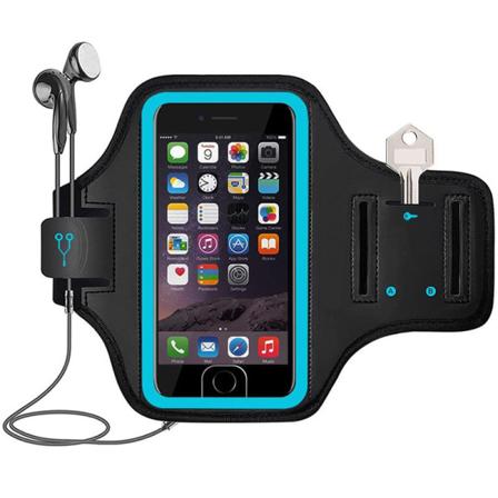 Gym löpning träning sportväska telefonhållare armband skyddande fodral för iPhone 6/8/7 Plus
